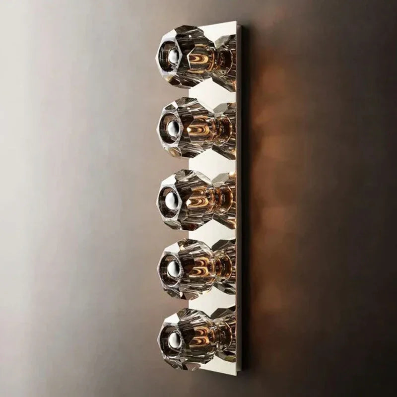 Mini Crystal Orb Bedside Wall Light | wildoxy