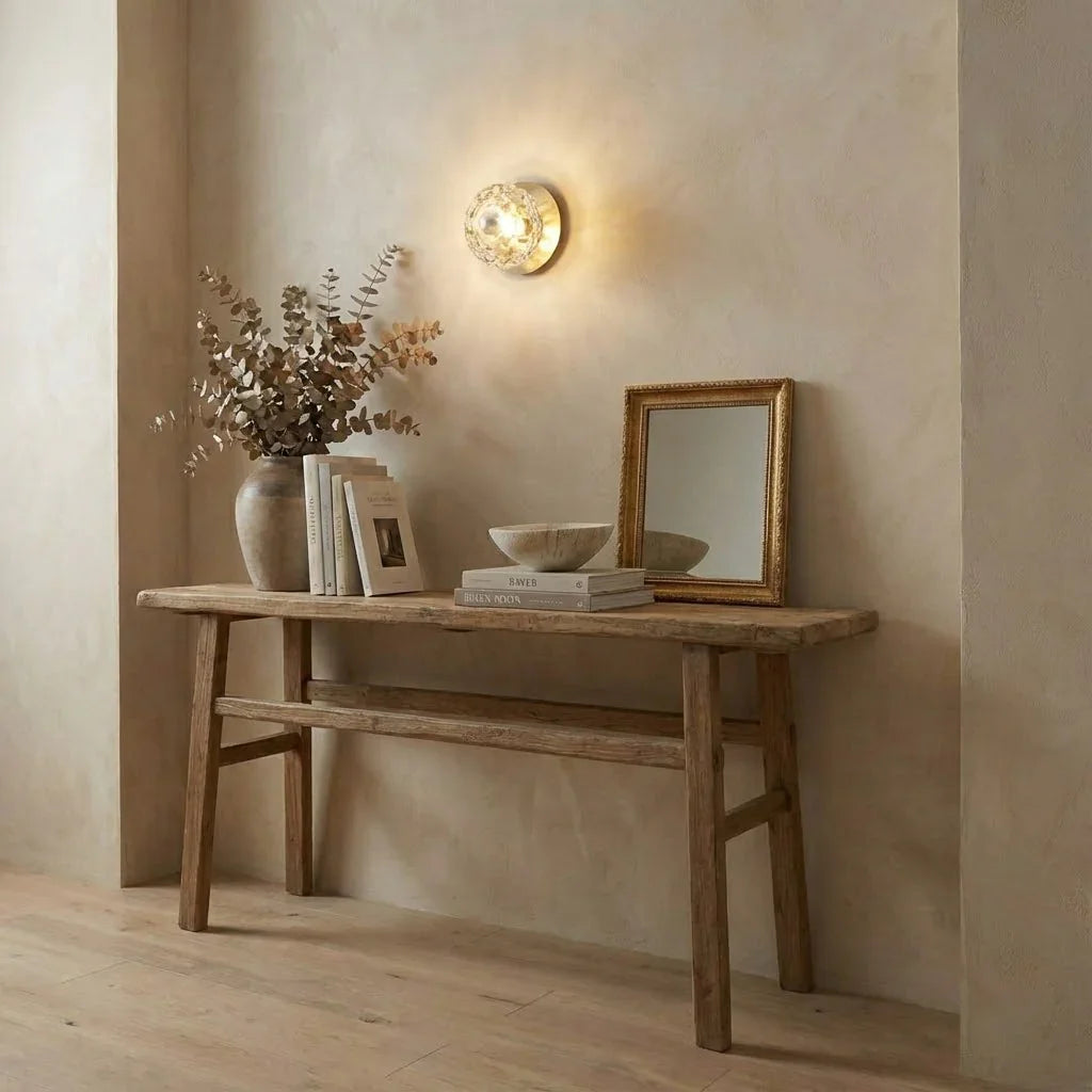 Mini Crystal Orb Bedside Wall Light | wildoxy