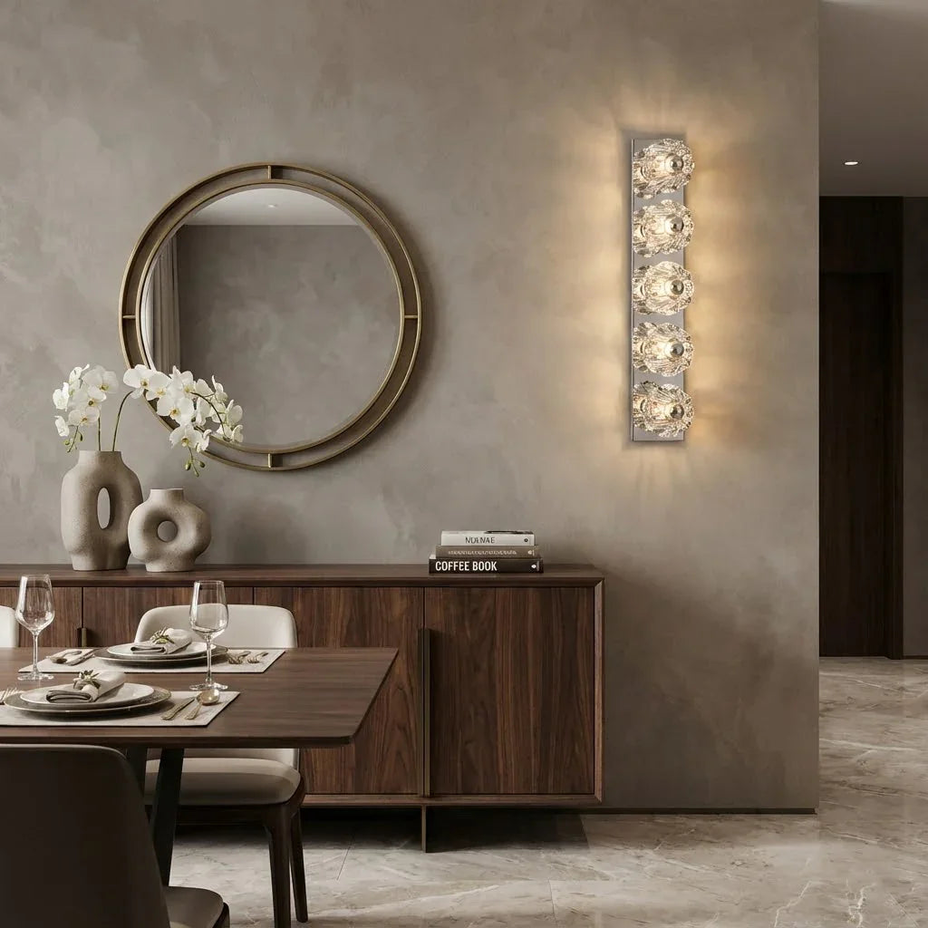 Mini Crystal Orb Bedside Wall Light | wildoxy