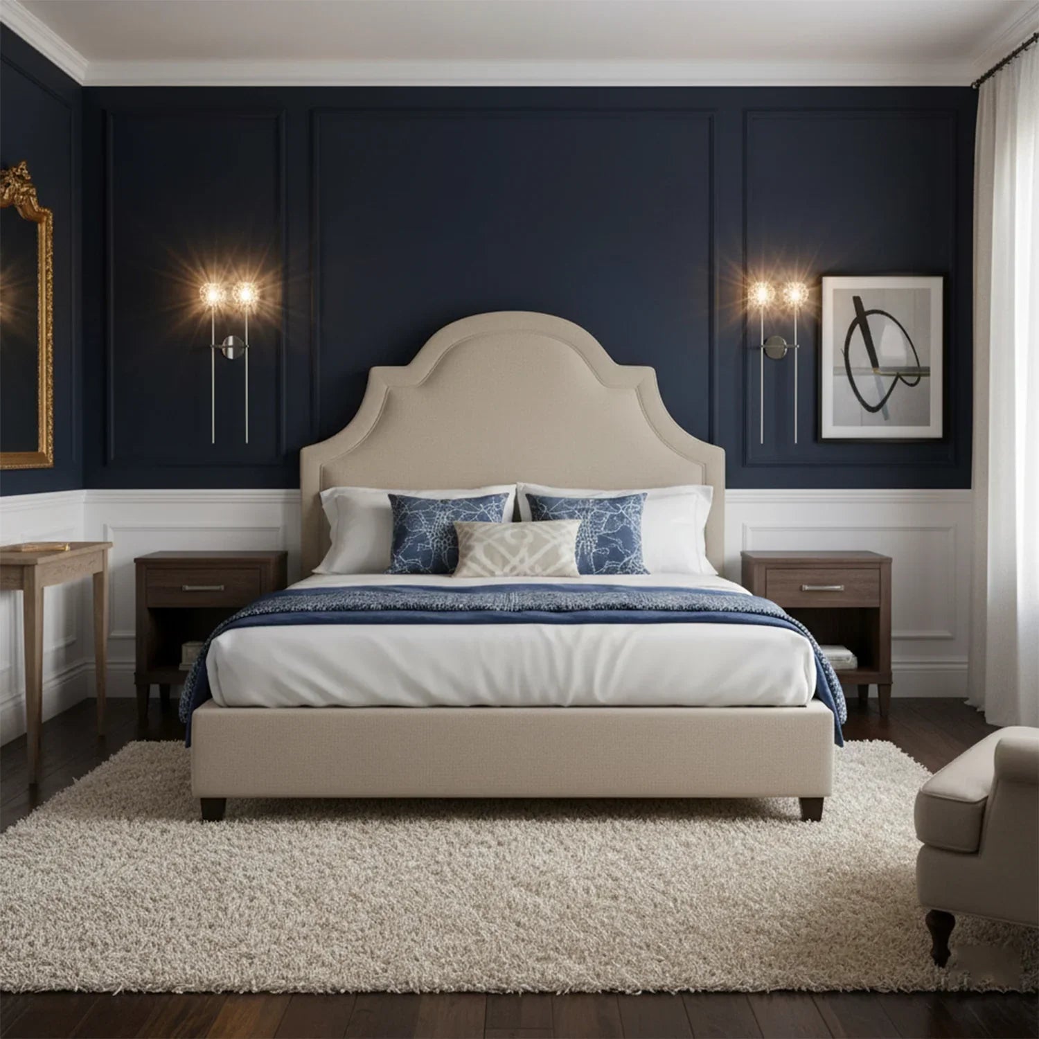 Minimalist Double Crystal Wall Light | wildoxy