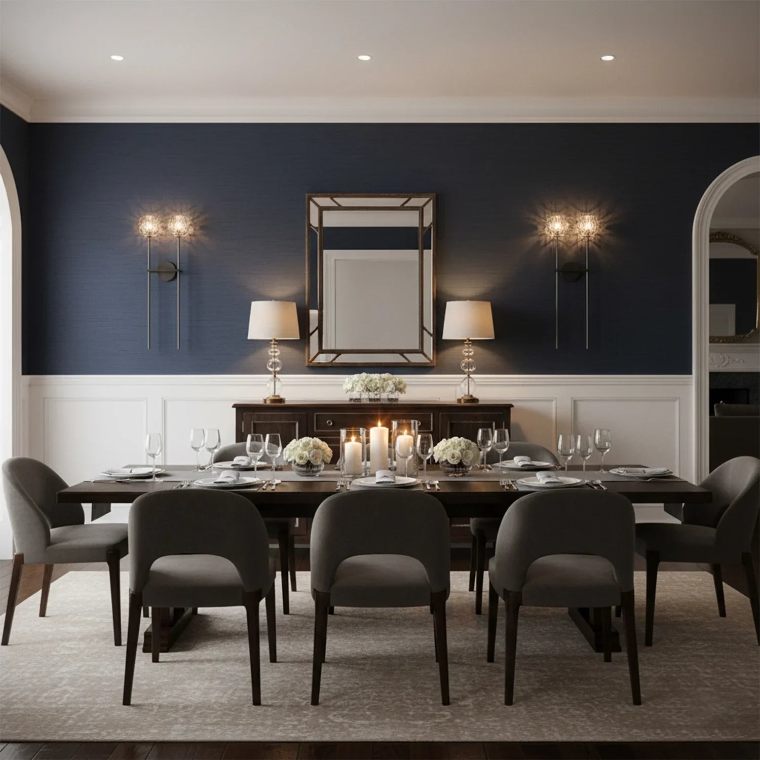 Minimalist Double Crystal Wall Light | wildoxy