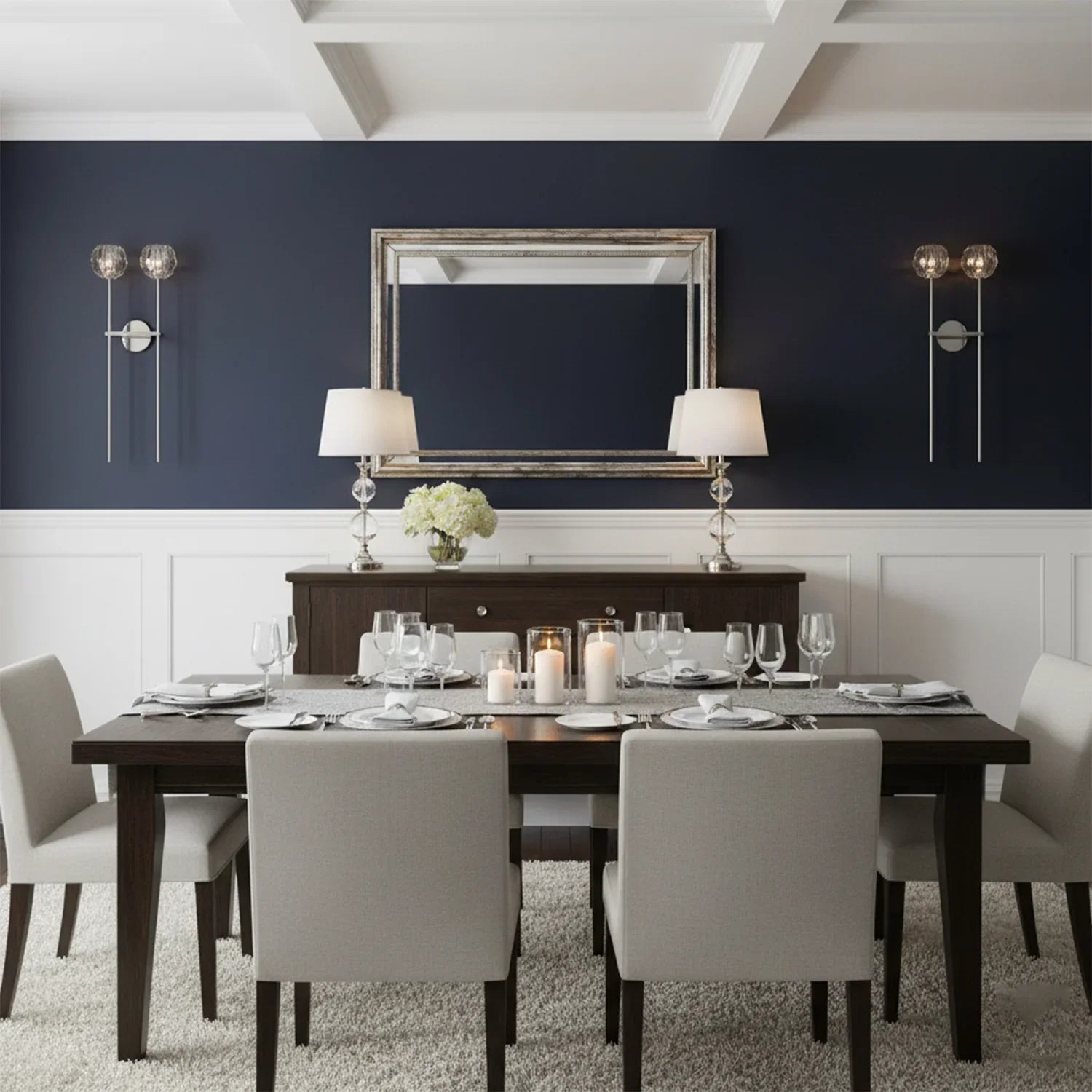 Minimalist Double Crystal Wall Light | wildoxy