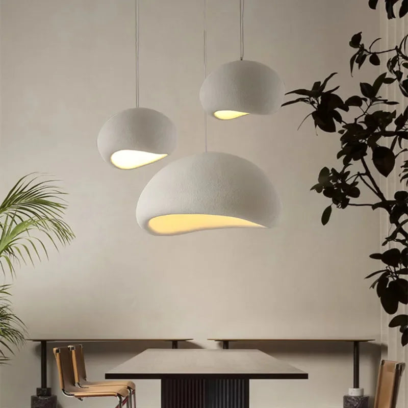 AureliaLumen Wabi Sabi Harmony Lamp — Minimalist Japanese Accent Light