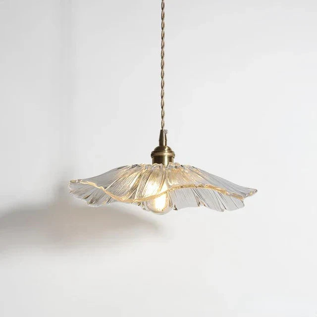 *LunaBloom Floral Pendant Light — Warm Glow Blossom-Shaped Design*