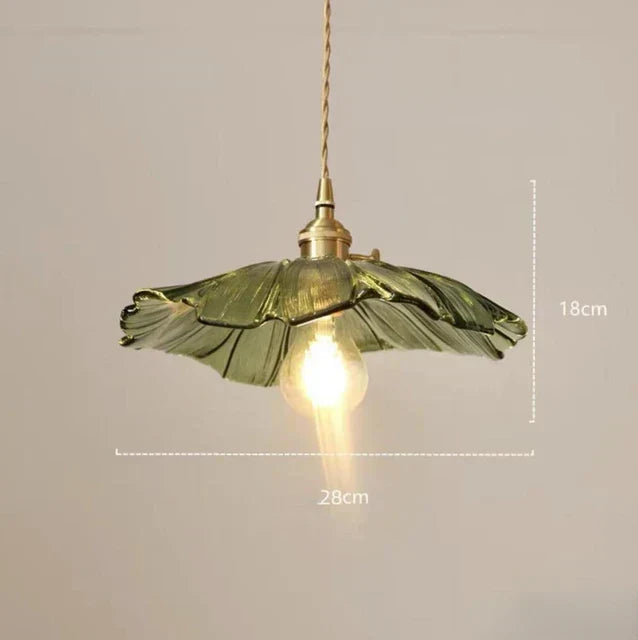 *LunaBloom Floral Pendant Light — Warm Glow Blossom-Shaped Design*