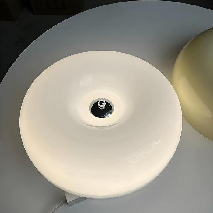 Dimmable LED Donut Wall & Table Lamp — Modern Soft Glow
