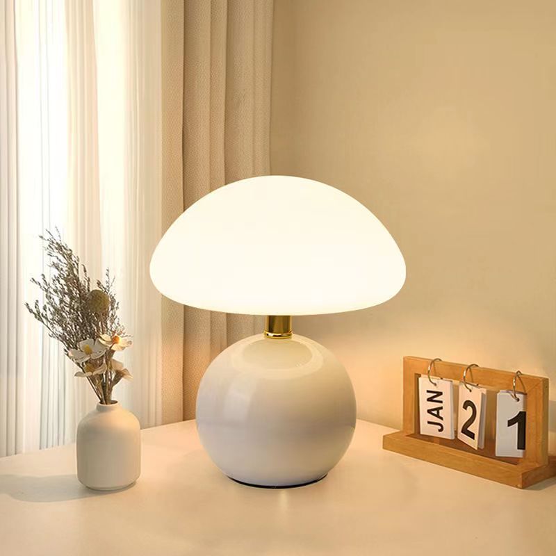 Modern Mushroom Table Lamp — Adjustable Soft LED Lighting