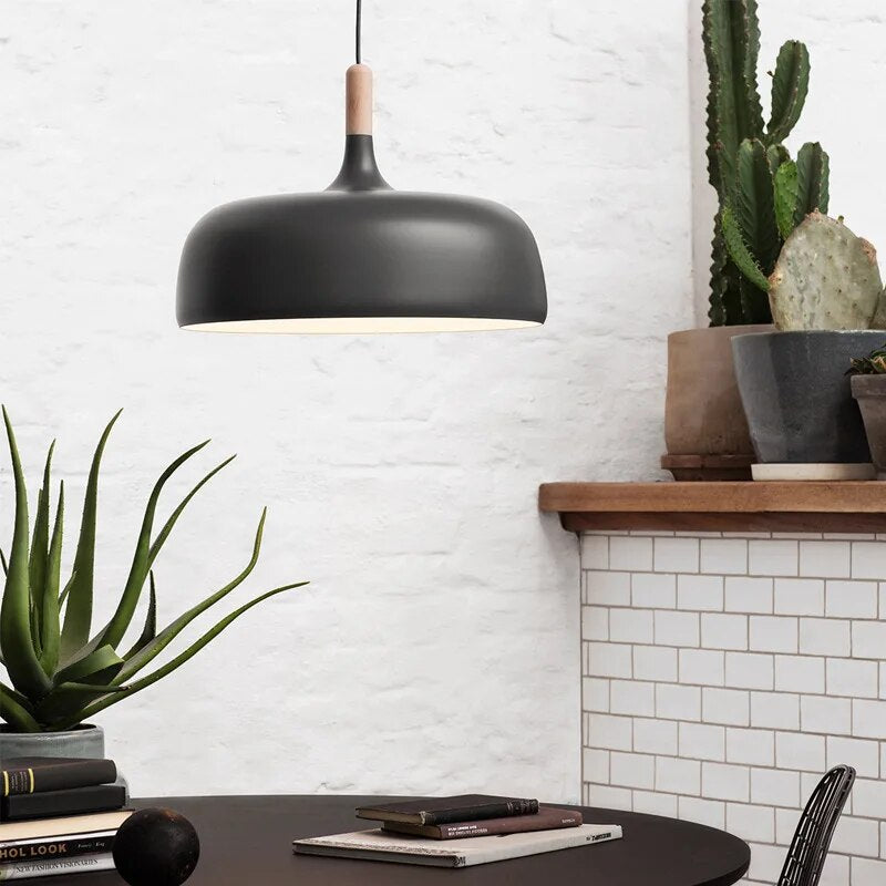 Nordic LED Pendant Light — Energy-Efficient Bright Illumination, Modern Warm Glow