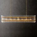 Modern Rectangular Linear Chandelier | wildoxy