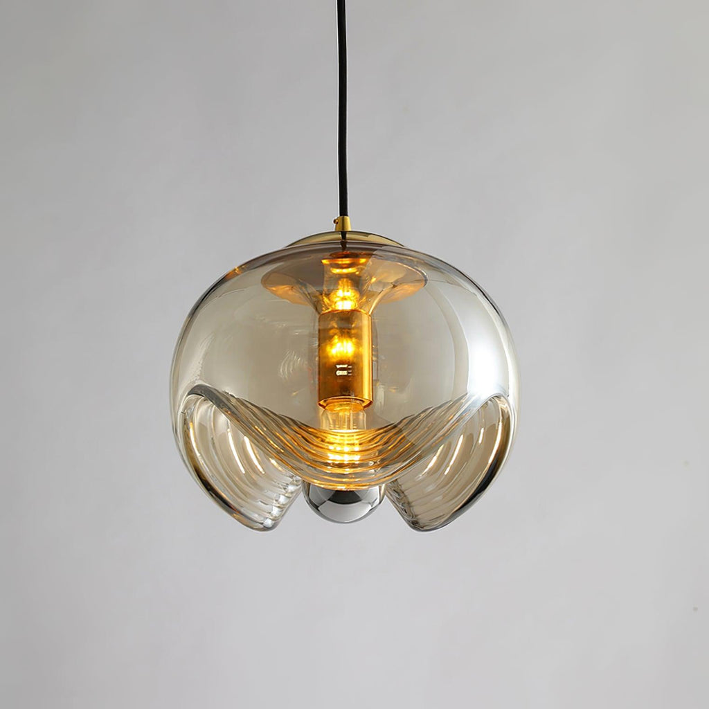 Wavique Wave LED Pendant Light — Sculptural Form, Integrated Illumination