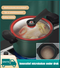 3.5L trykkoger — non-stick, langsom tilberedning og trykkogning