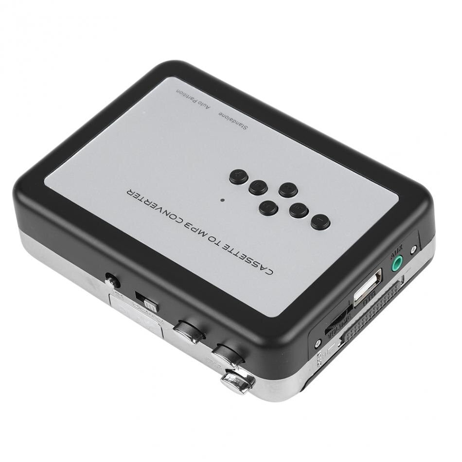 مسجل أشرطة كاسيت محمول — تحويل رقمي إلى MP3 عبر USB