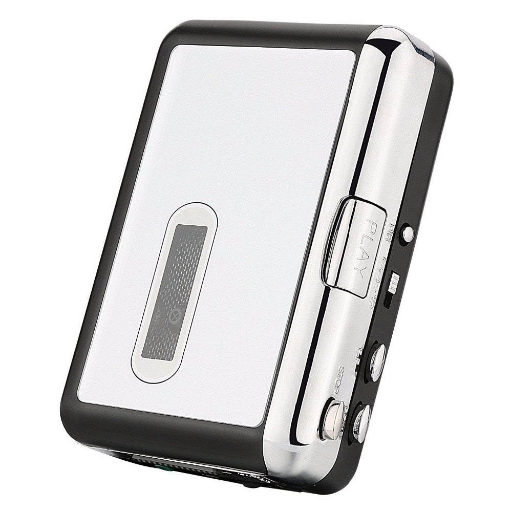 مسجل أشرطة كاسيت محمول — تحويل رقمي إلى MP3 عبر USB