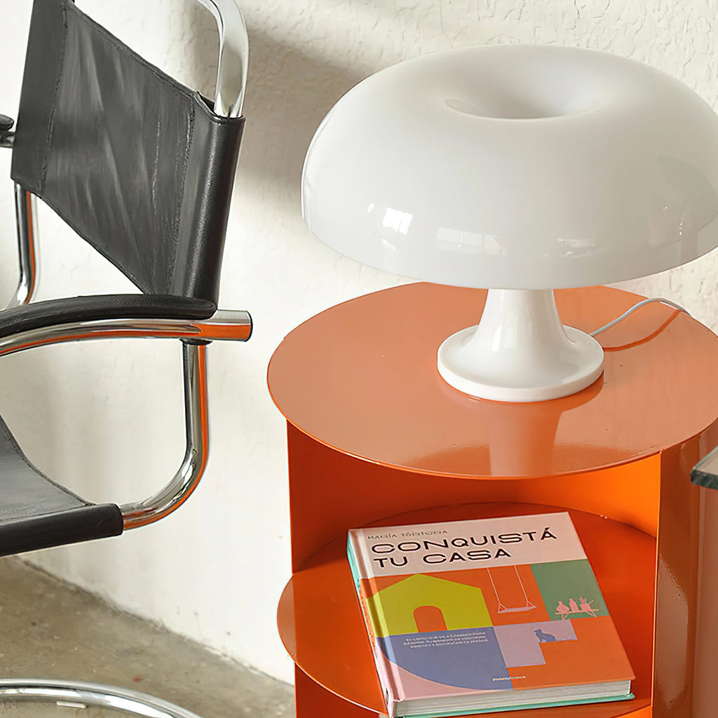 Pilz-Tischleuchte — 4 Lichtquellen, dimmbares Retro-Leuchten