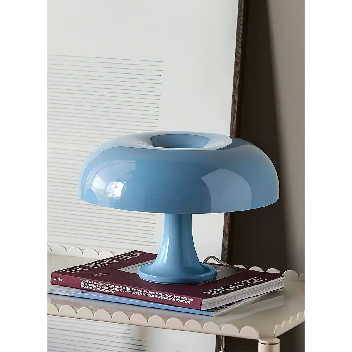 Pilz-Tischleuchte — 4 Lichtquellen, dimmbares Retro-Leuchten