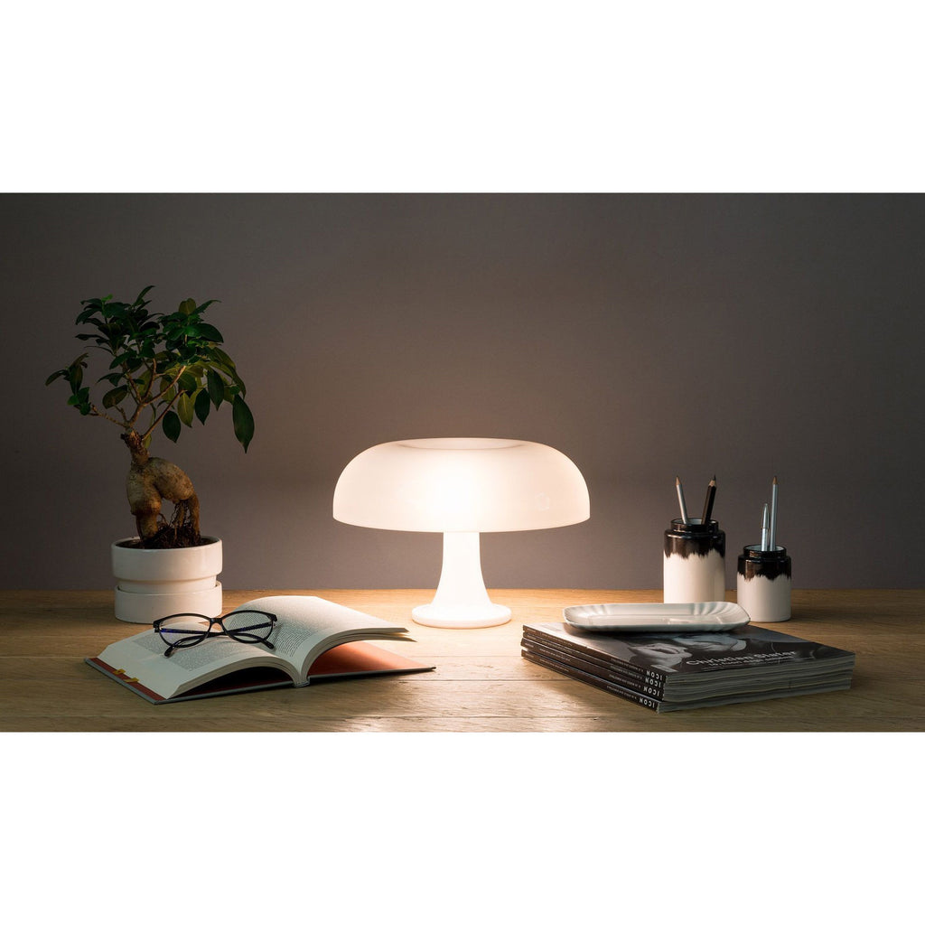 Pilz-Tischleuchte — 4 Lichtquellen, dimmbares Retro-Leuchten