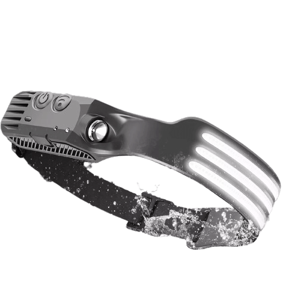 TrailPulse 1500-Lumen LED Headlamp — 230-Degree Panoramic Beam