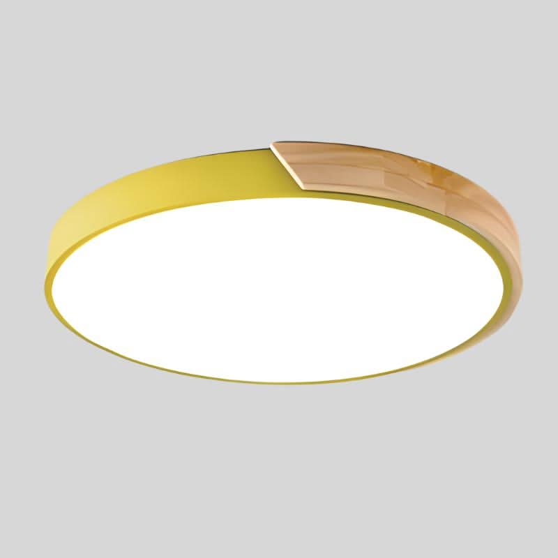 LumenNest Nordic Wooden LED Ceiling Luminaire — Gingerbread Silhouette Design