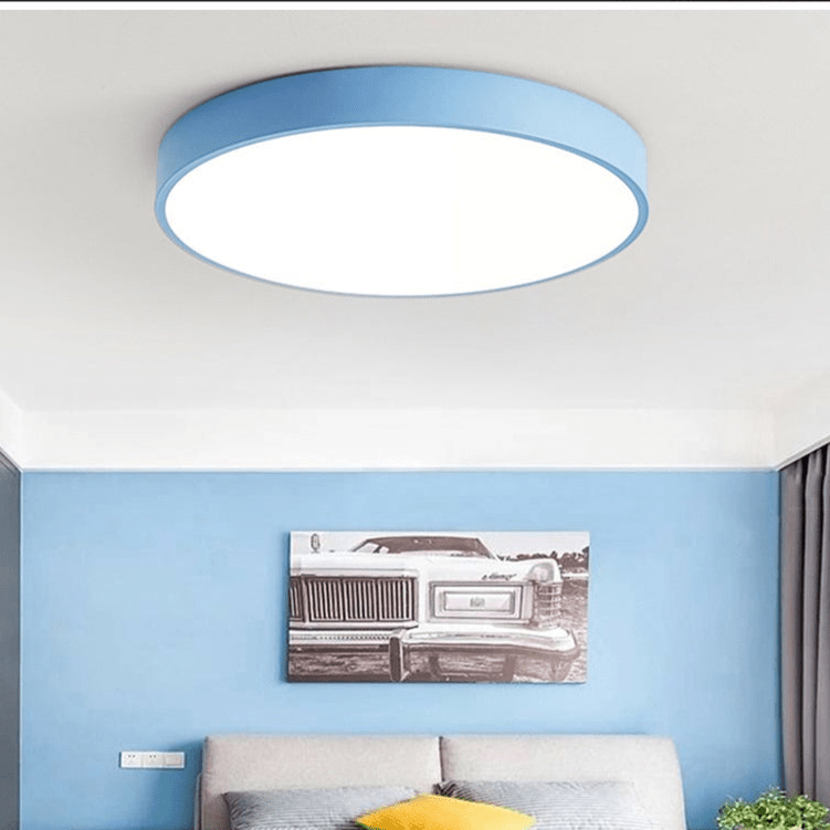 LumenNest Nordic Wooden LED Ceiling Luminaire — Gingerbread Silhouette Design