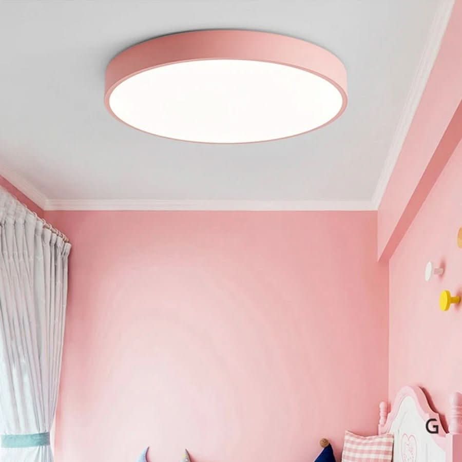 LumenNest Nordic Wooden LED Ceiling Luminaire — Gingerbread Silhouette Design