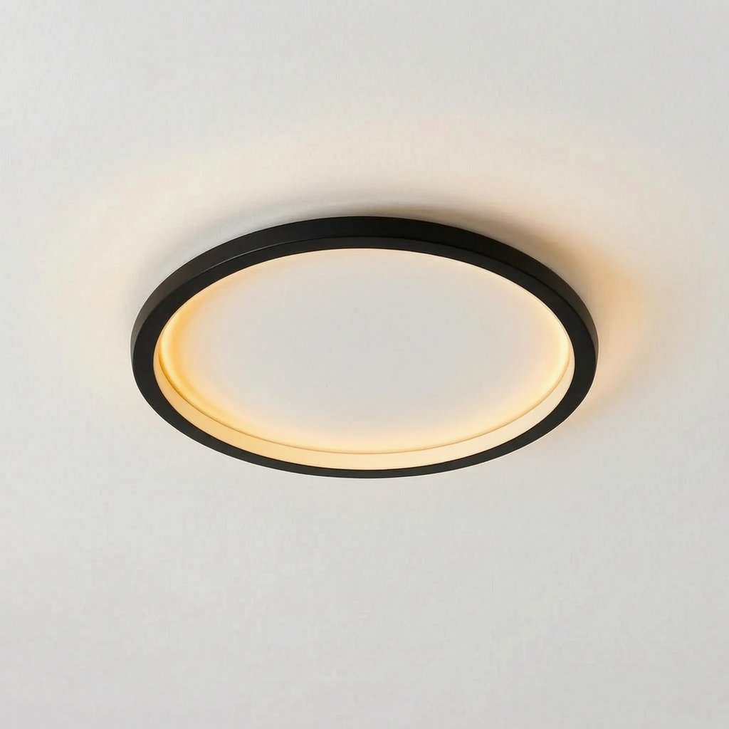 Ultra-Thin Round Ceiling Light -  Illuminating Living Spaces - Wildoxy