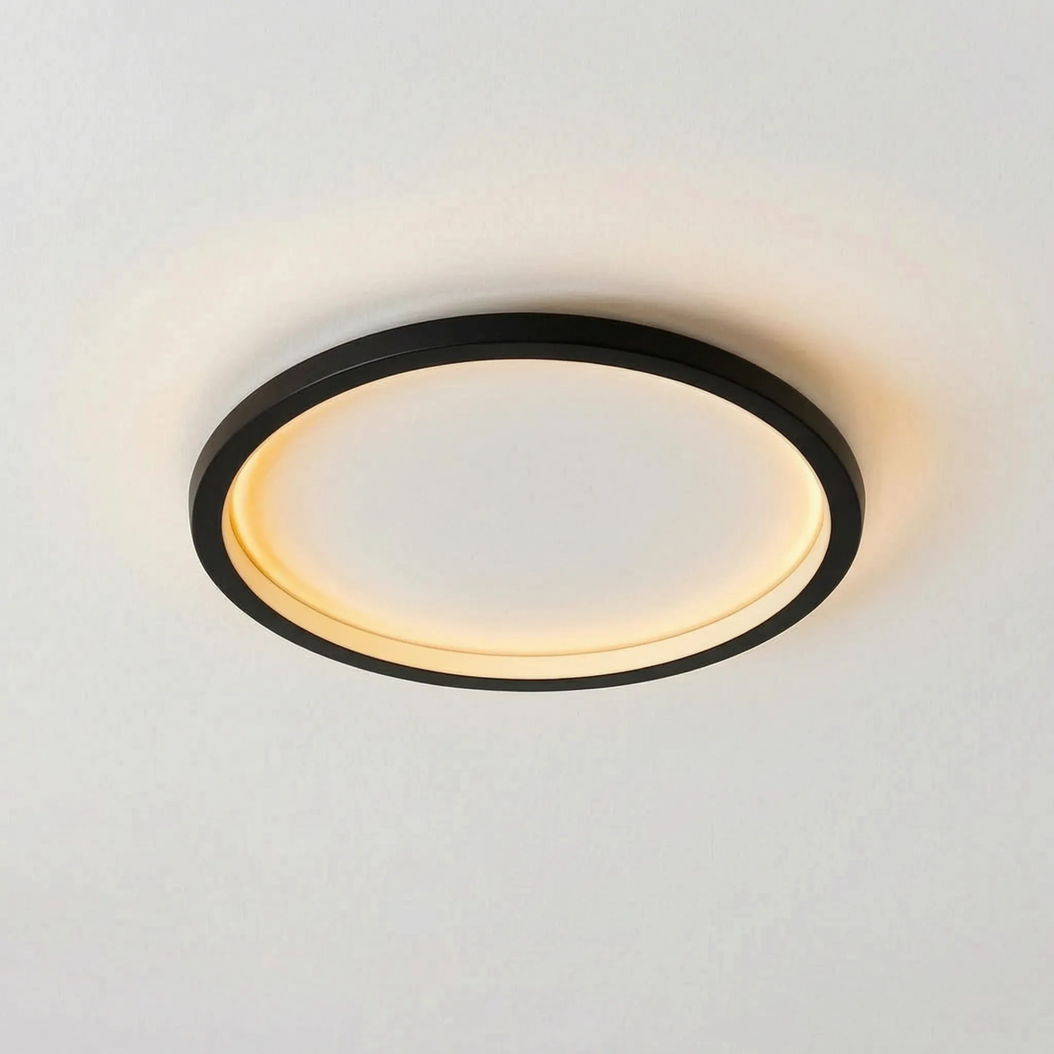 Ultra-Thin Round Ceiling Light -  Illuminating Living Spaces - Wildoxy