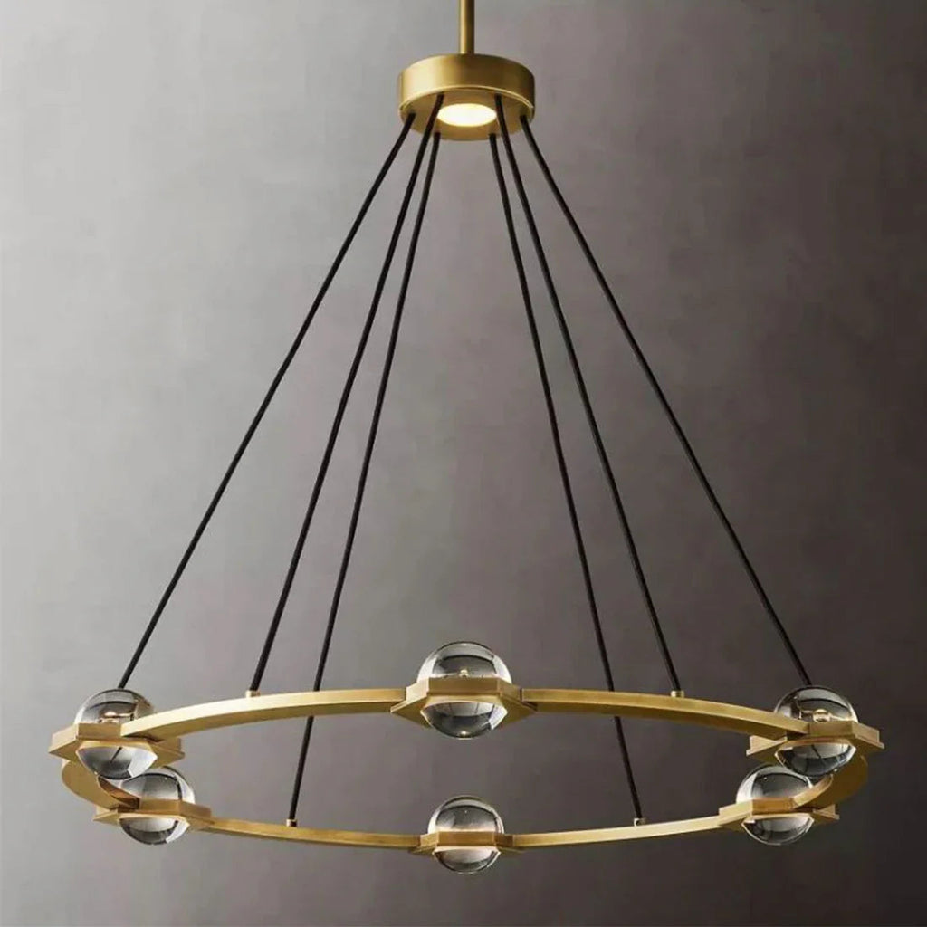 Nova Round Modern Chandelier | wildoxy