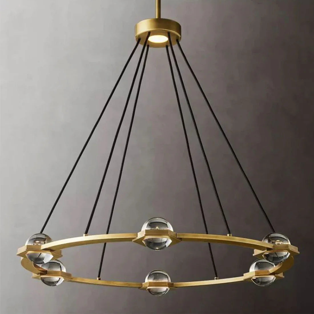 Nova Round Modern Chandelier | wildoxy