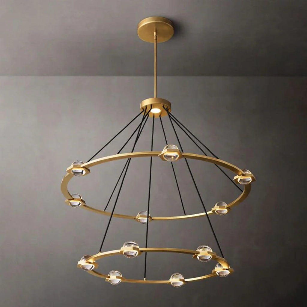 Nova Round Modern Chandelier | wildoxy