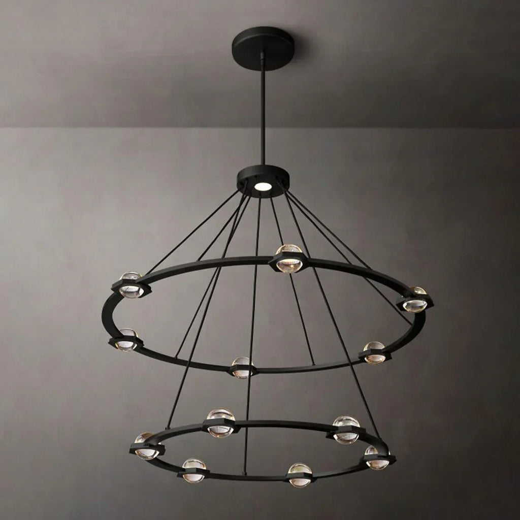 Nova Round Modern Chandelier | wildoxy
