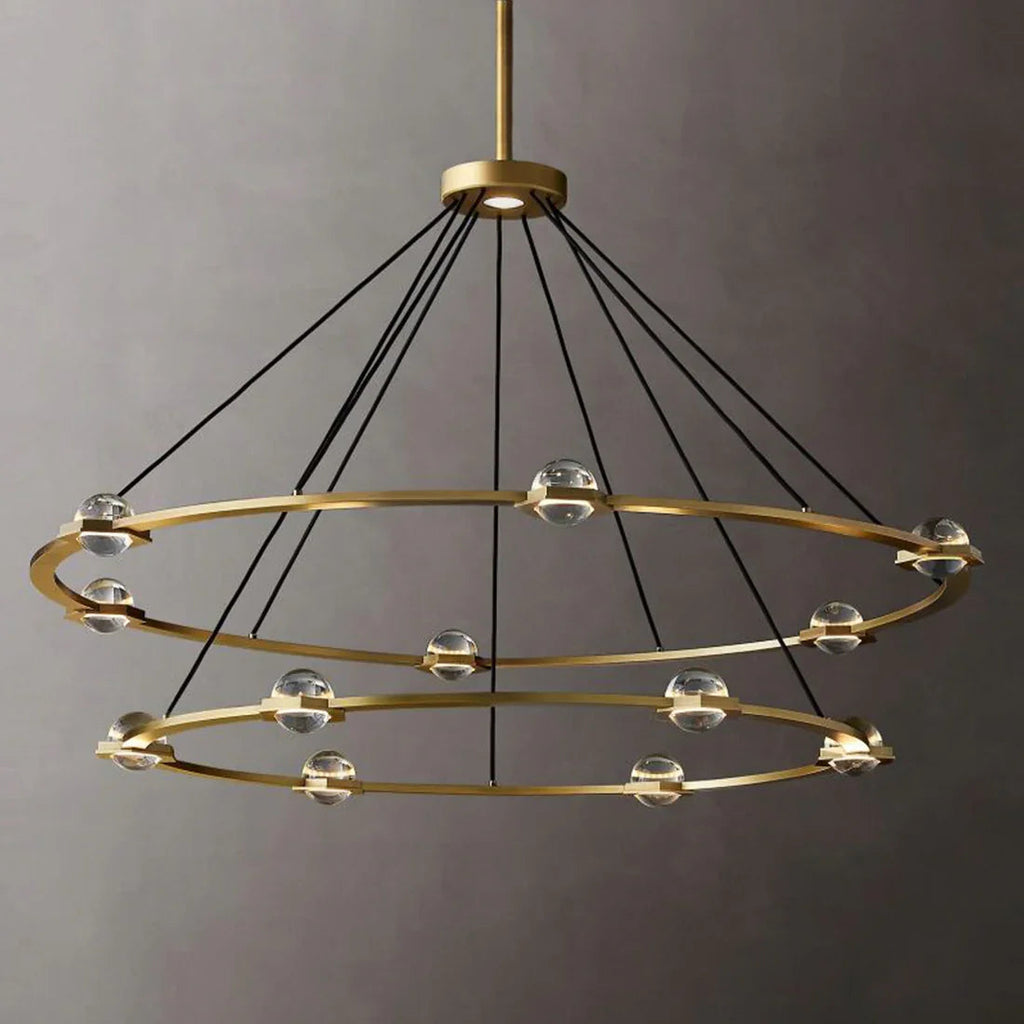 Nova Round Modern Chandelier | wildoxy