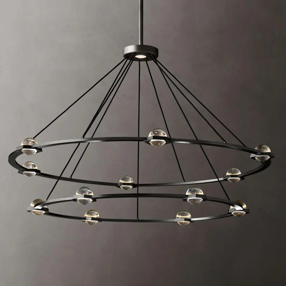 Nova Round Modern Chandelier | wildoxy