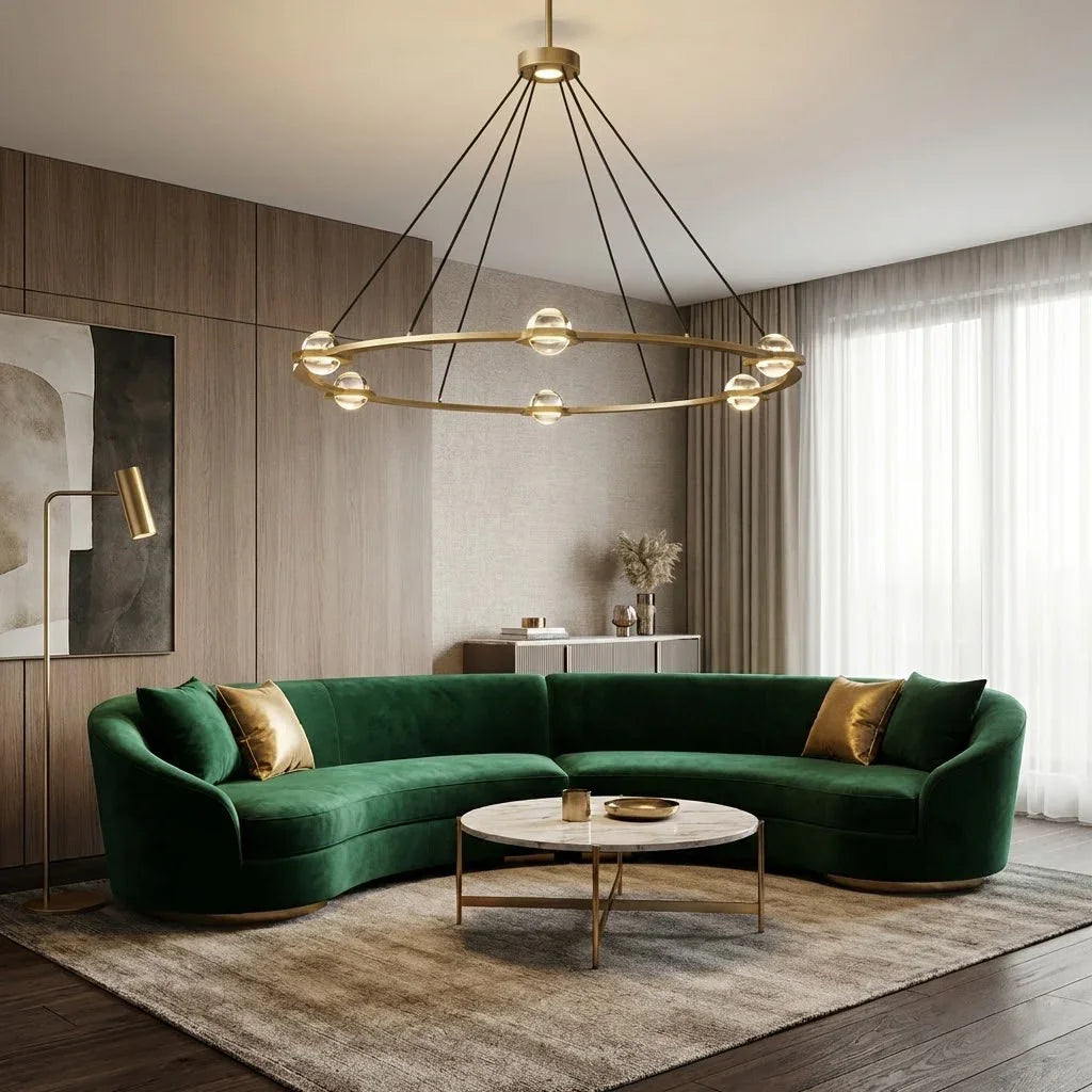 Nova Round Modern Chandelier | wildoxy