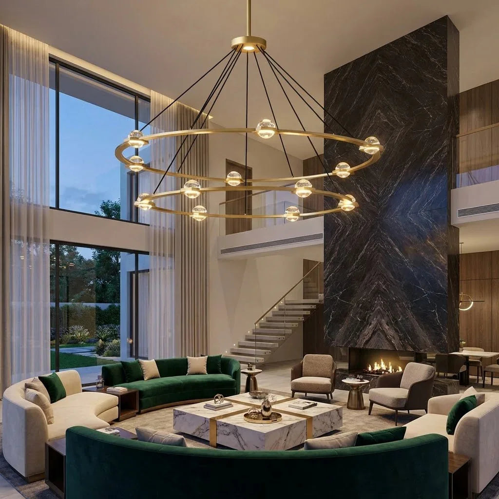 Nova Round Modern Chandelier | wildoxy
