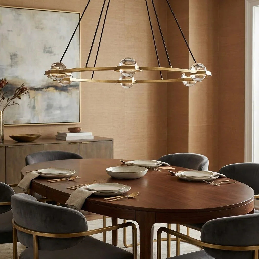 Nova Round Modern Chandelier | wildoxy