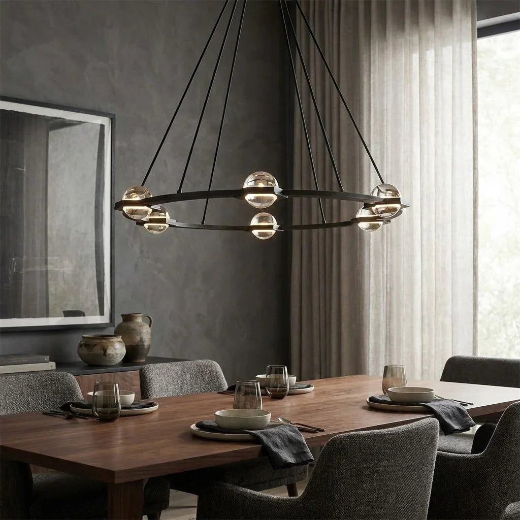 Nova Round Modern Chandelier | wildoxy