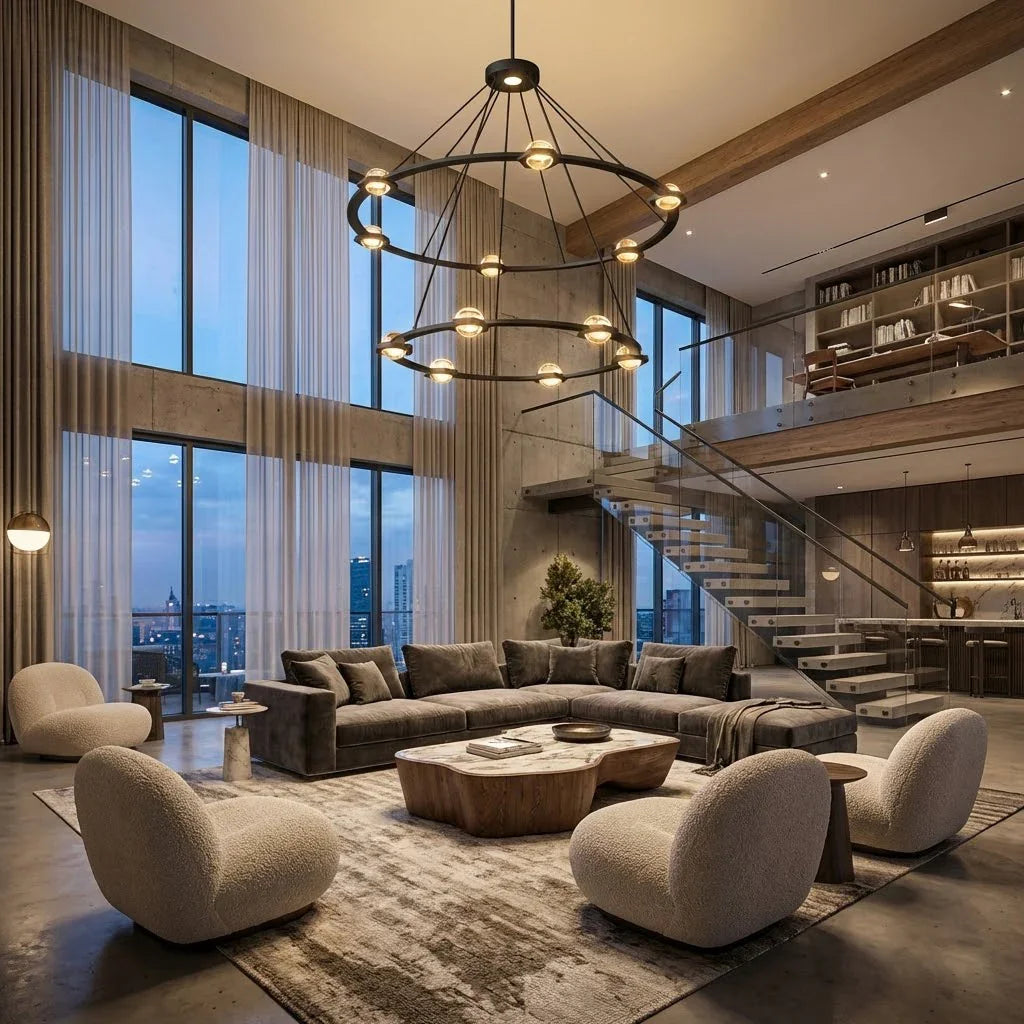 Nova Round Modern Chandelier | wildoxy