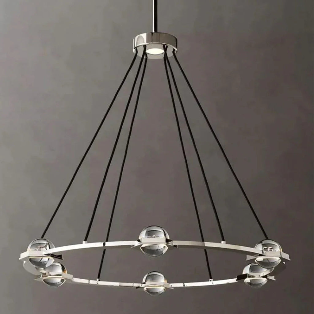 Nova Round Modern Chandelier | wildoxy