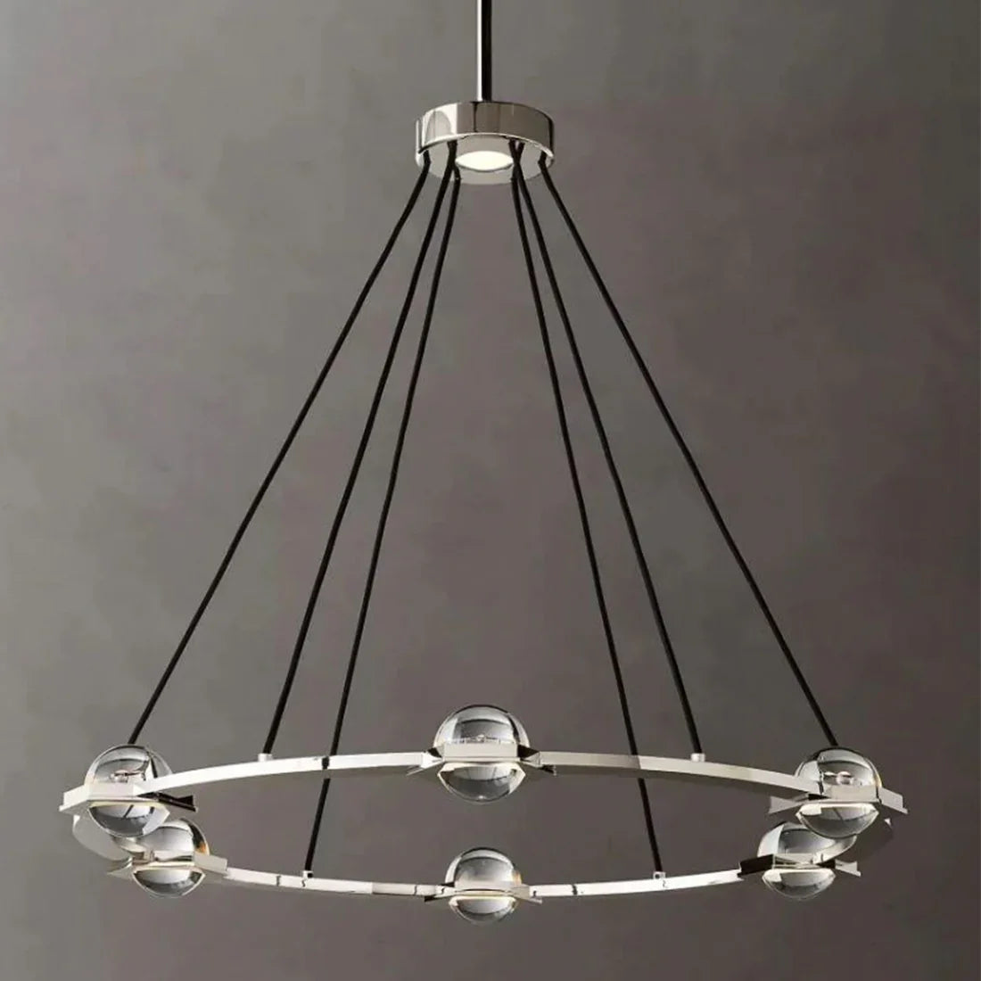 Nova Round Modern Chandelier | wildoxy