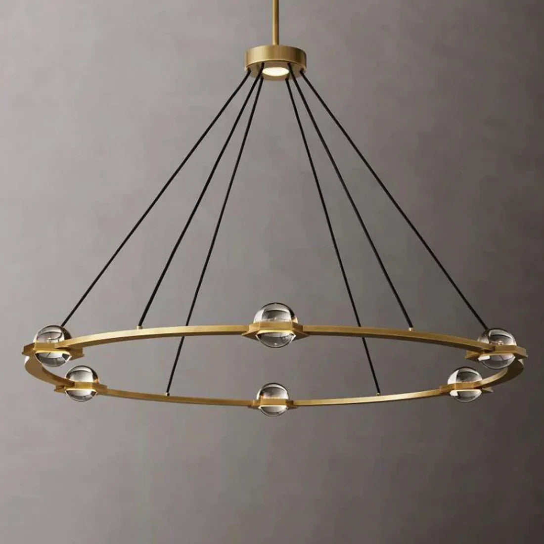Nova Round Modern Chandelier | wildoxy