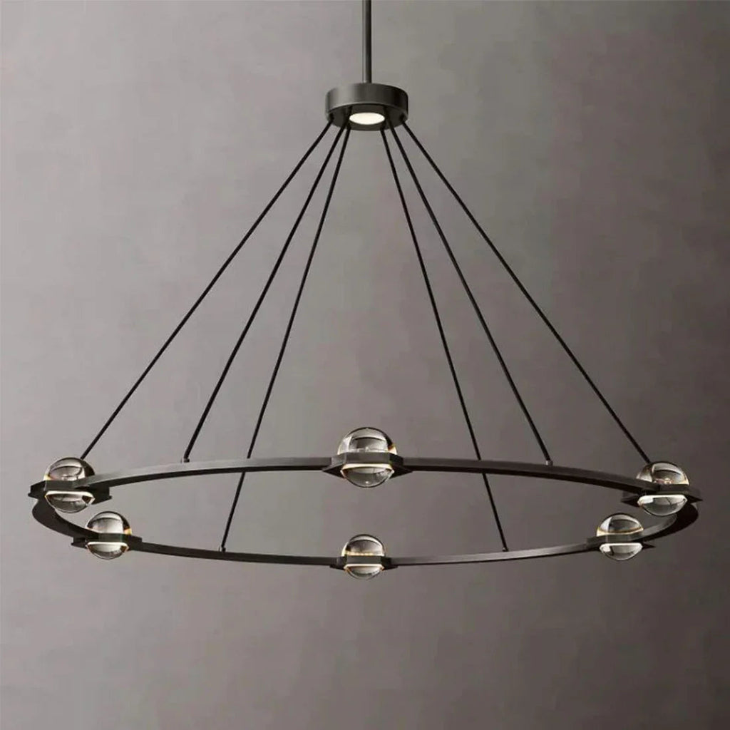 Nova Round Modern Chandelier | wildoxy