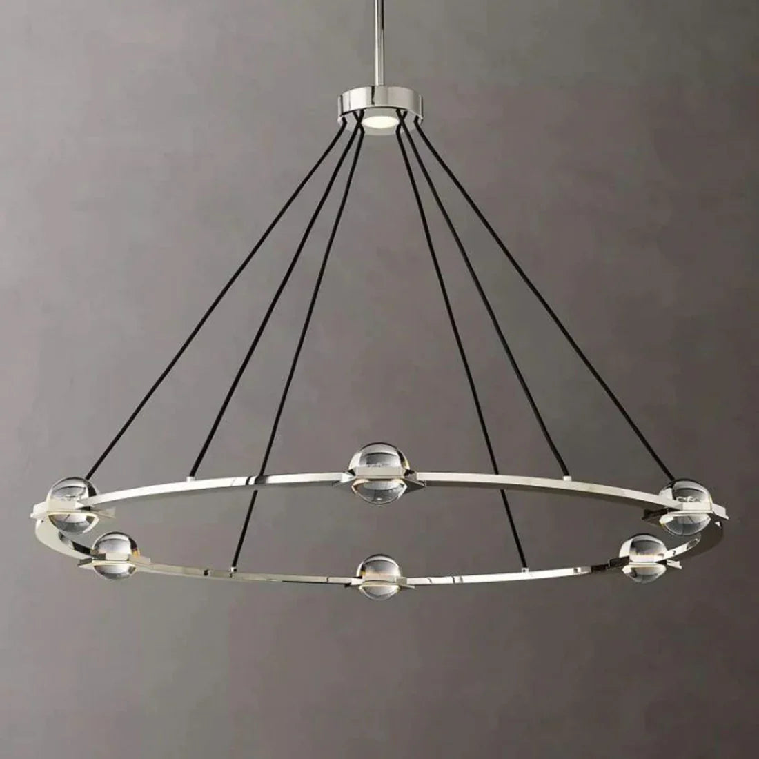 Nova Round Modern Chandelier | wildoxy