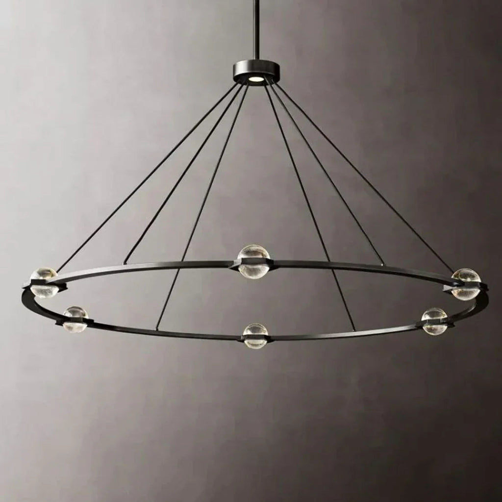 Nova Round Modern Chandelier | wildoxy