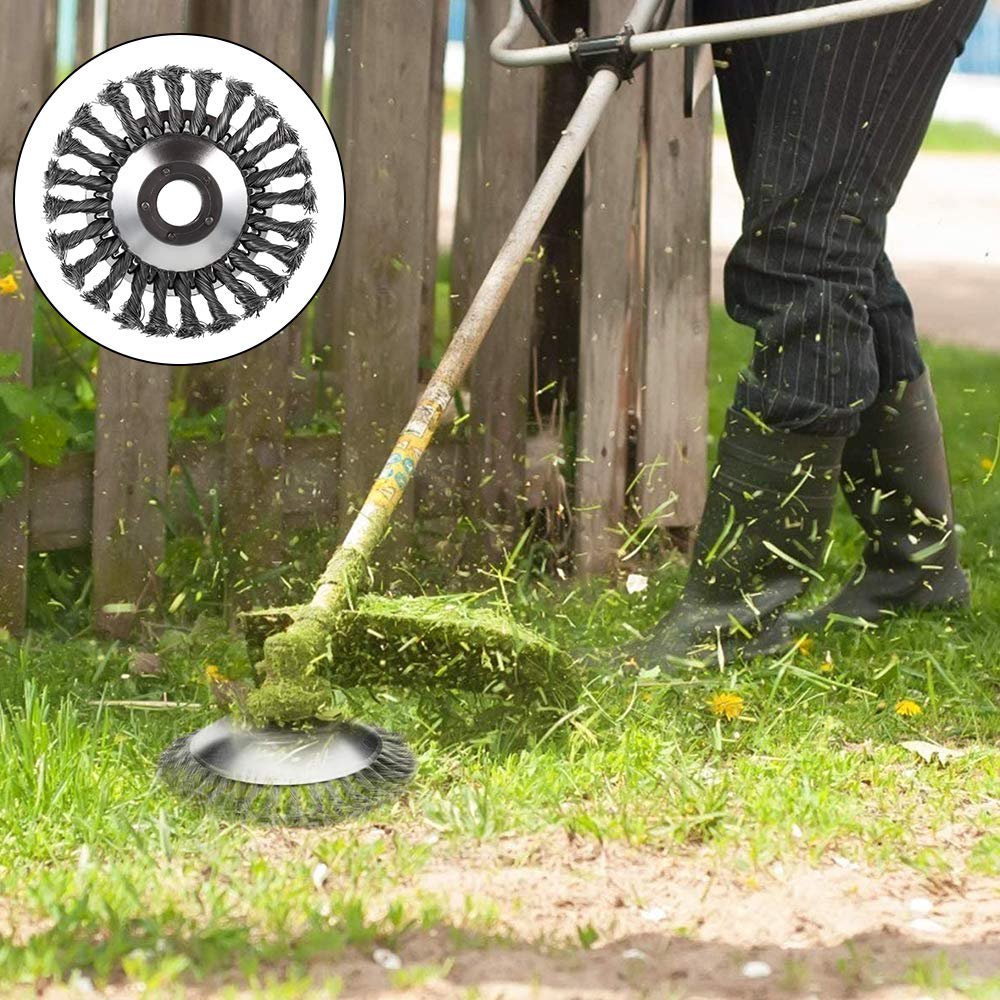 Indestructible Trimmer Head for Brush Cutter, Stones & Wood