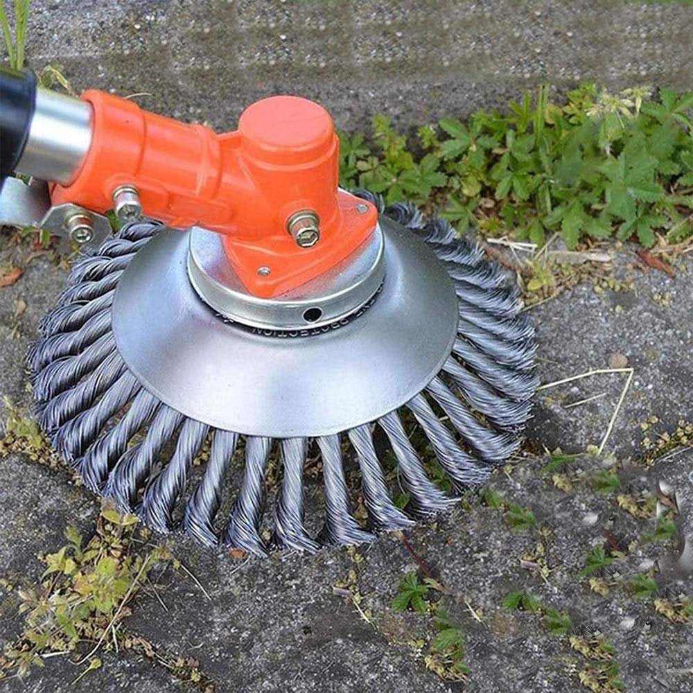 Indestructible Trimmer Head for Brush Cutter, Stones & Wood