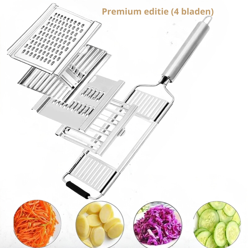 Cortadora de verduras - mango ergonómico y cuchillas multifuncionales