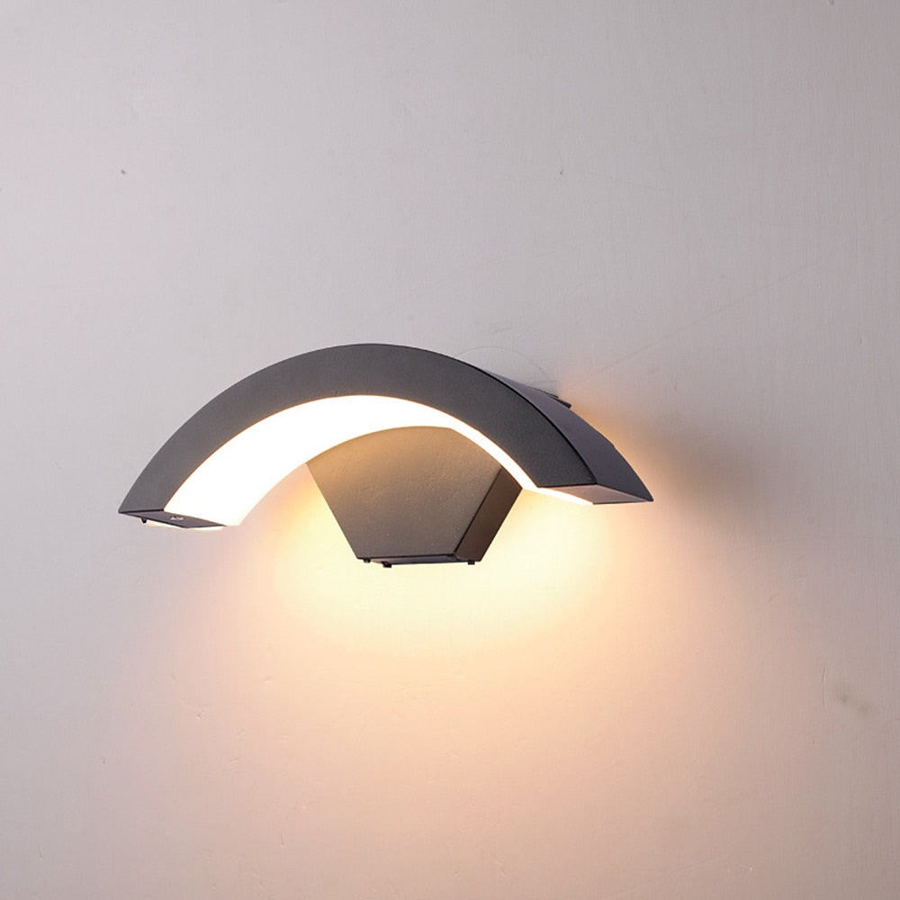 Modern Outdoor Wall Light | IP65 Waterproof LED Fixture | Wildoxy