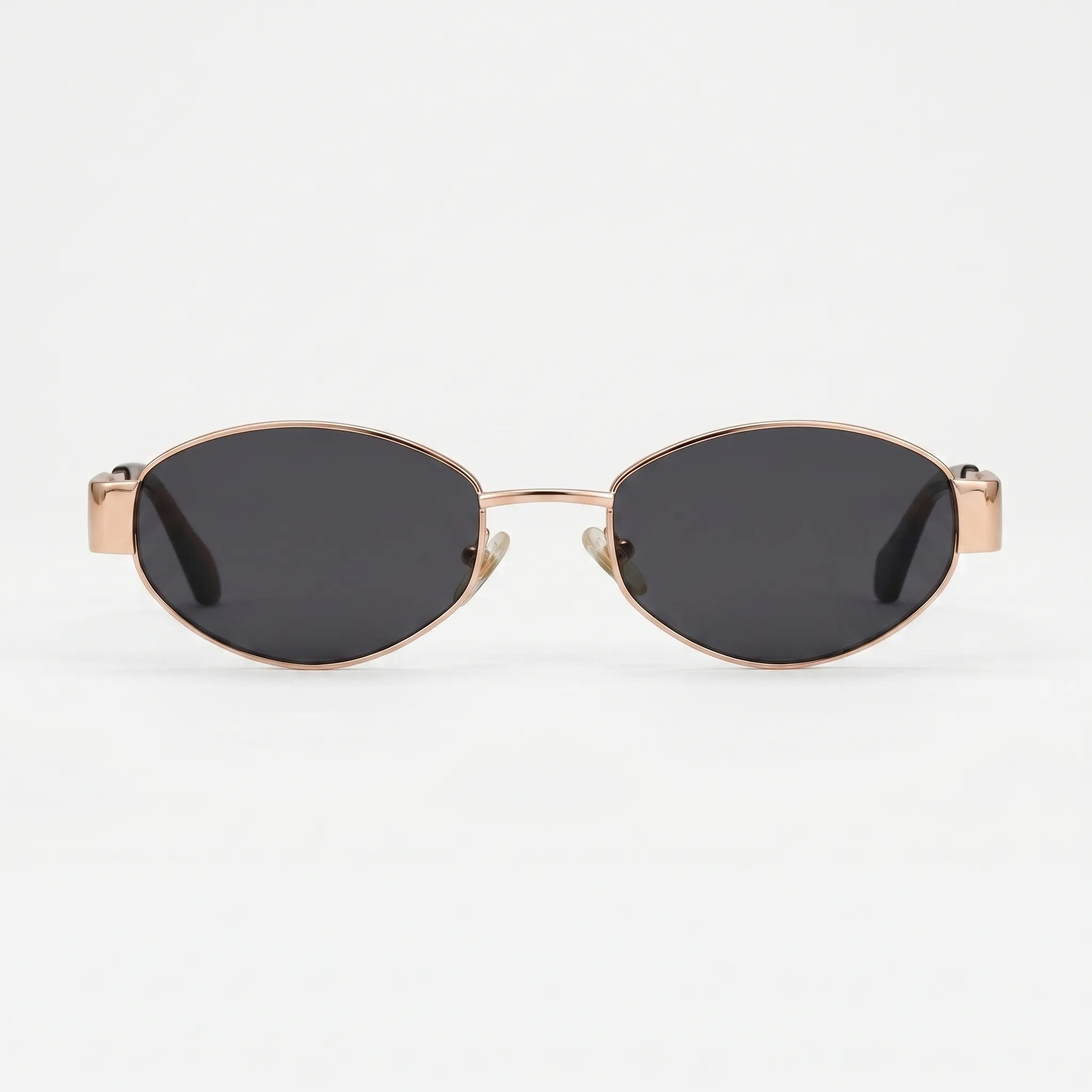 Vintage Style Oval Sunglasses -  Filtering Bright Sunlight - Wildoxy
