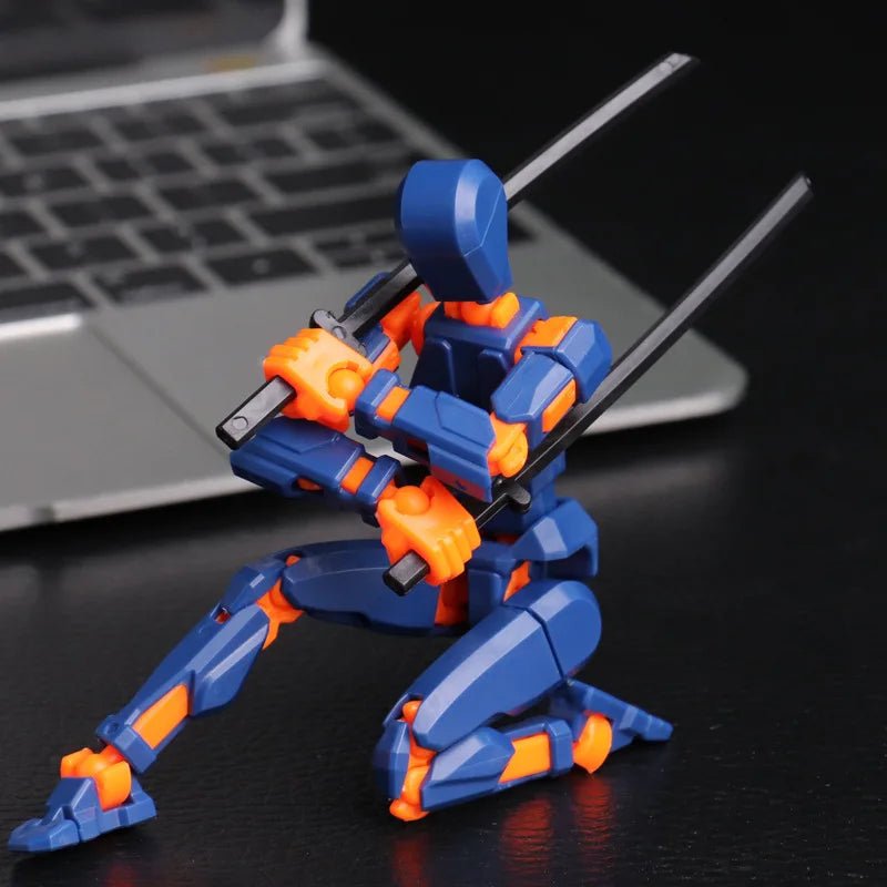 NovaForge 3D Action Figure — Multi-Joint Articulation, Detailed Mecha Model