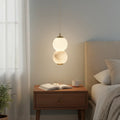 Pearl Alabaster Round Pendant Light | wildoxy